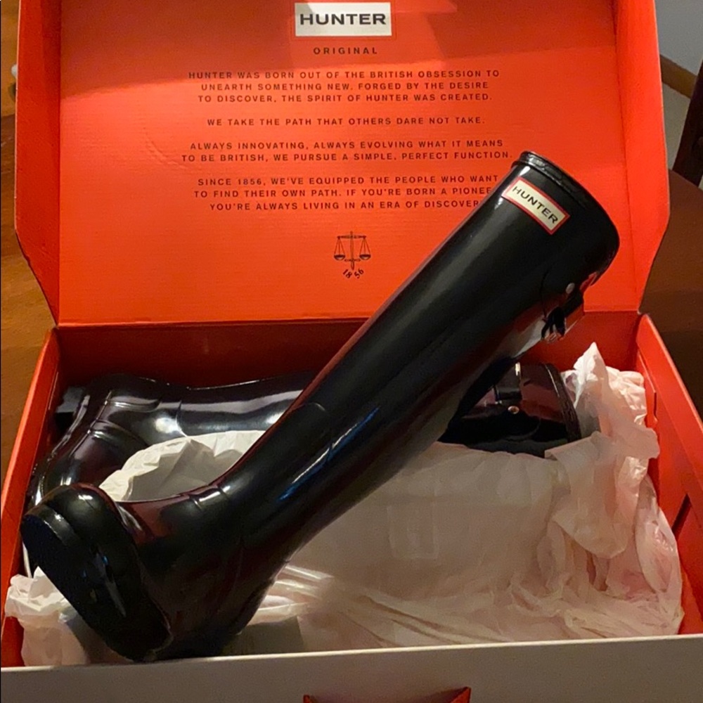 Women’s Black Hunter Boots